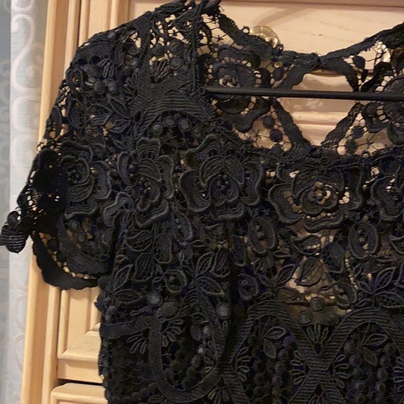 Jessica McClintock Lace Dress - Picture 4 of 10